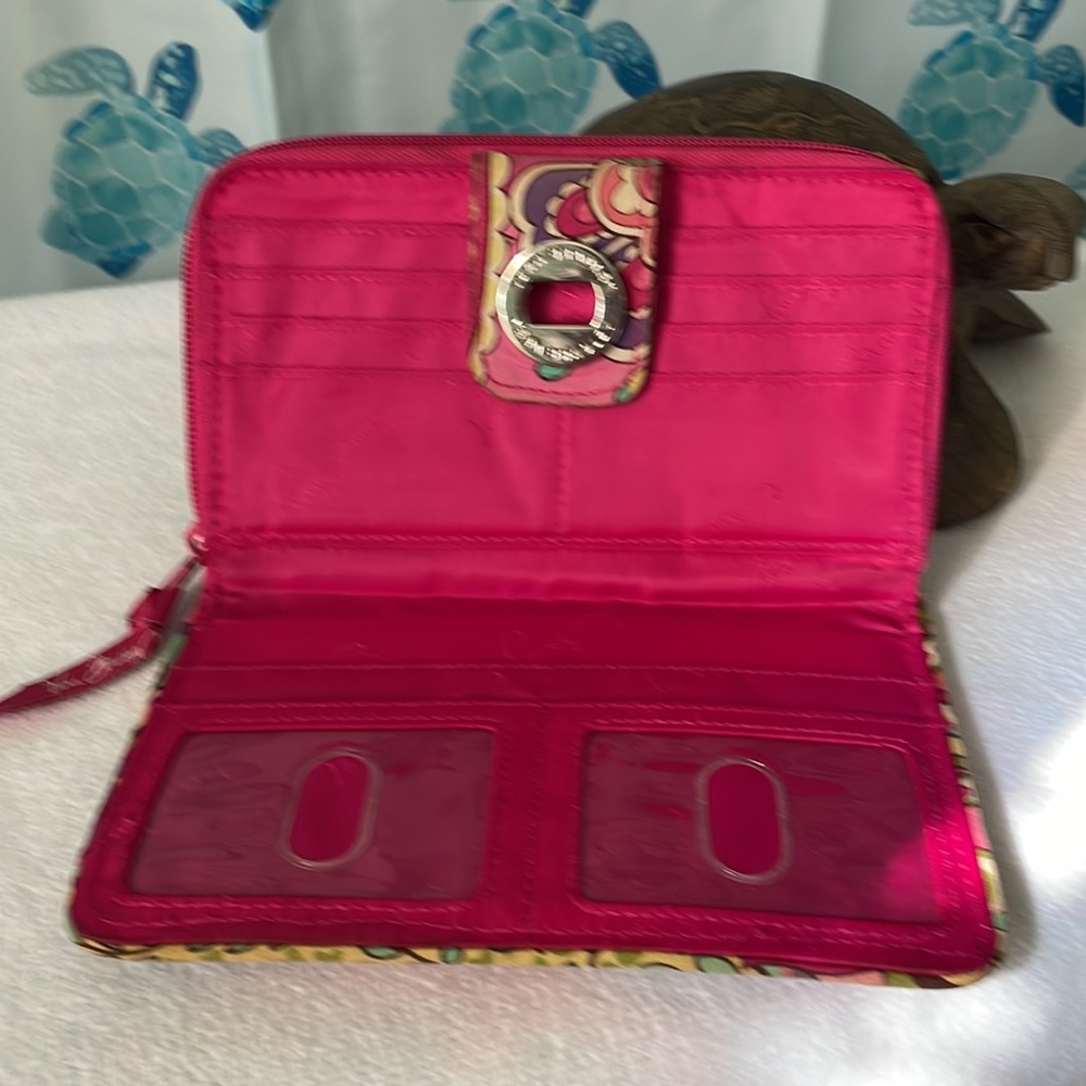 Vera Bradley wallet, used with some wear. Please see photos. - Picture 4 of 6